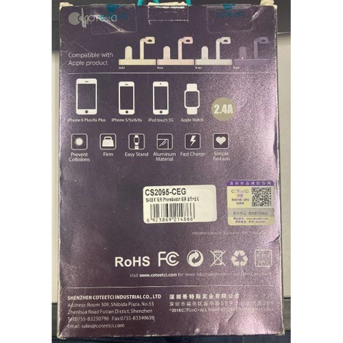 CoteetCI Base5 Dock Stand Gold (CS2095-CEG) для Apple iPhone and Apple Watch (Тримачі та док-станції)(77468436)Stylus approved: Причина уцінки Нетоварный вид упаковки. Не работает комплектная зарядка. Потертости на корпусе устройства