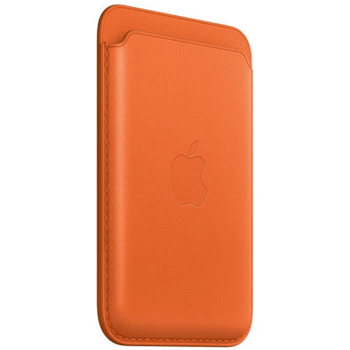 Чохол для iPhone Apple Leather Wallet with MagSafe Orange (MPPY3): Тип чохла чехол-кошелек