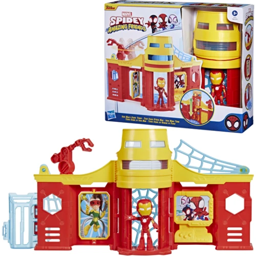 Набор HASBRO Spidey and His Amazing Friends SPD Игровая площадка Спайди F9351 SAF SPIDEY PLAYGROUND SCENE PLAYSET (F8842_F9351) фото 4