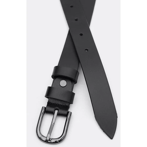 Женский ремень Borsa Leather черный (100v1genw35-black): Пол Женский
