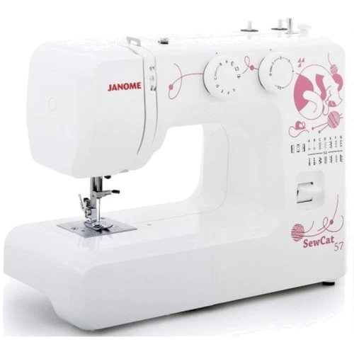 Швейная машина Janome Sew Cat 57: Общее количество операций 15