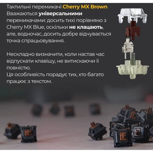 Клавиатура Ducky One 3 Cherry MX Brown RGB White UA (DKON2108ST-BUAPXPWWWSC1) фото 8