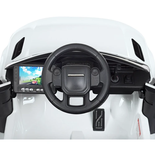 Дитячий електромобіль Bambi Racer Land Rover, білий (M 4418(MP4)EBLR-1): Час роботи, хв 90