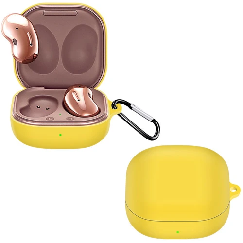 Чехол для наушников BeCover Silicone Case Yellow (705414) for Samsung Galaxy Buds 2 Pro/Buds 2/Buds Live/Buds Pro: Материал Силикон