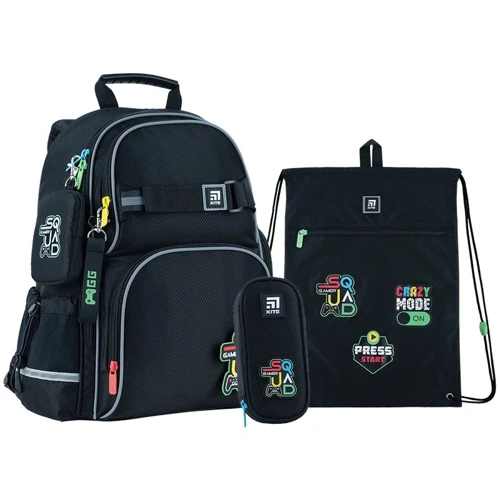 Набір Kite 702M SQUAD рюкзак + пенал + сумка для взуття (SET_K24-702M-3)
