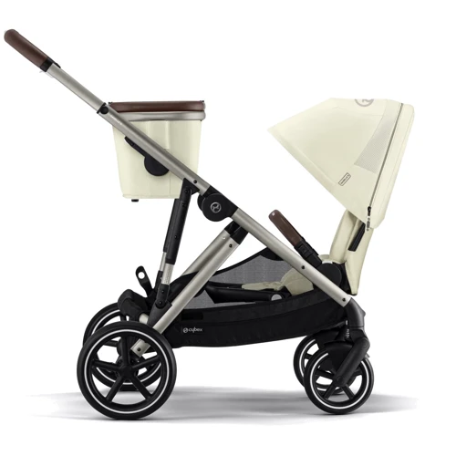 Прогулочная коляска Cybex Gazelle S TPE Seashell Beige (522002713): Материал колес резина