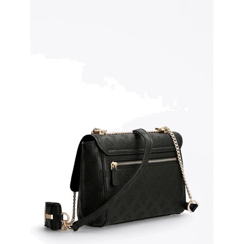 Женская сумка кросс боди Guess Bea Convertible Crossbody Flap черная (HWVS8132210-BLA): Пол Женский