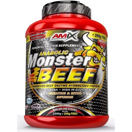 Протеин Amix Anabolic Monster Beef Protein 2200 g / 67 servings / strawberry-banana