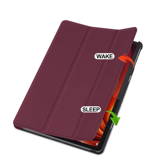 Аксессуар для планшетных ПК BeCover Smart Case Red Wine for Samsung X236 Galaxy Tab A11 Plus (714002)