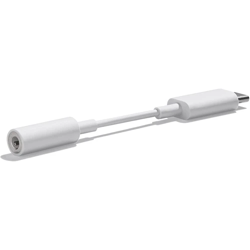 Адаптер Google Adapter USB-C to Mini-jack 3.5 9cm White (GA00477-WW): Колір білий