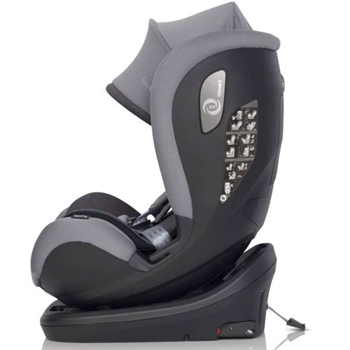 Автокресло EasyGo Convert izofix 0-36 9024-ECis-10, Pearl, серый: Крепление Isofix да