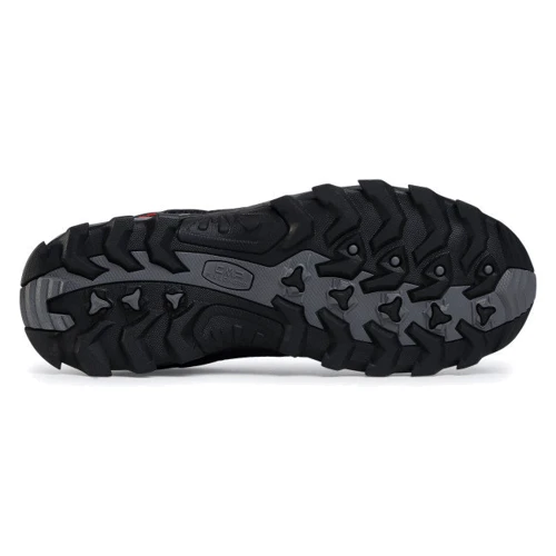 Ботинки CMP Rigel Low Trekking Shoes Wp (3Q13247-44Uf) 43 (44) серые натуральная замша демисезон фото 4