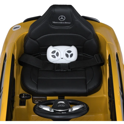 Детский электромобиль Bambi Mercedes желтый (M 5851EBLR-6)