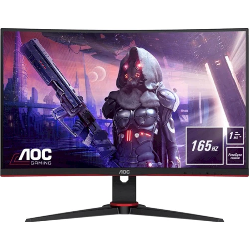 Монітор AOC C24G2AE/BK: Покриття екрану матове