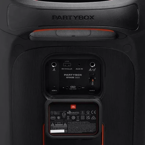 Акустика JBL PartyBox Stage 320 (JBLPBSTAGE320EP): Частотний діапазон 40 - 20000 Гц