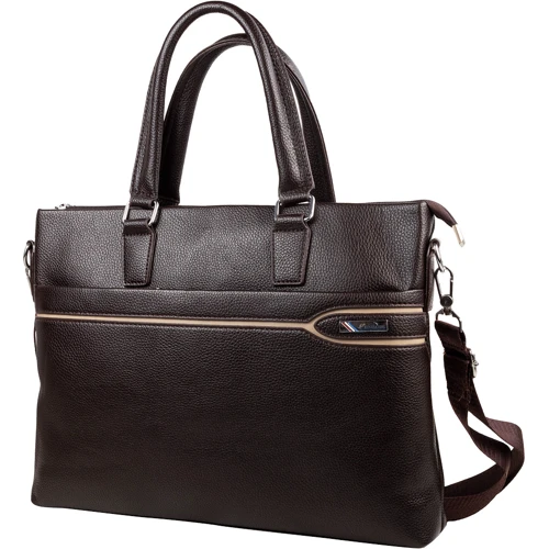 Мужская конференц-сумка Valiria Fashion коричневая (3DET869-2-10): Стиль Повседневный (Casual)