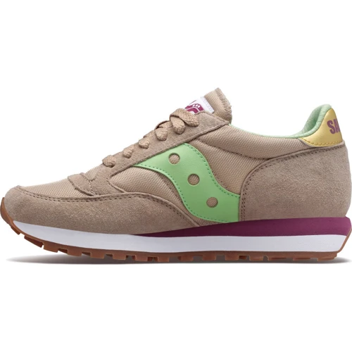 Кроссовки Saucony Jazz 81 (60539-48s) 40 (9.5) бежевые натуральная замша демисезон: Материал верха Текстиль, Натуральная замша