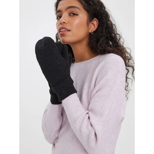 Женские варежки Vero Moda черные (10268415): Пол Женский