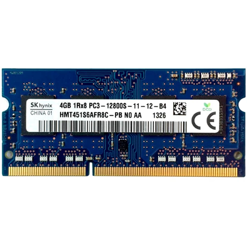 SK hynix 4 GB SO-DIMM DDR3 1600 MHz (HMT451S6AFR8C-PB) RB
