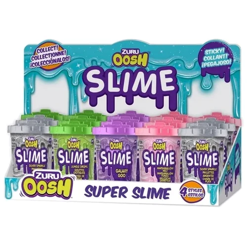 Слайм ZURU Сreative OOSH 4 вида с дисплеем (8601Q)