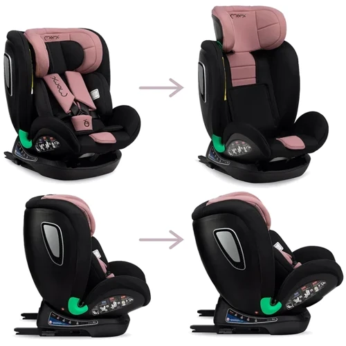 Автокрісло MoMi URSO I-Size 0-36kg Pink (Hnrt_4772): Група 0+/1/2/3