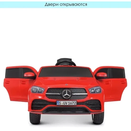 Детский электромобиль Bambi Racer Mercedes GLA красный (M 4563EBLR-3): Материал корпуса пластик