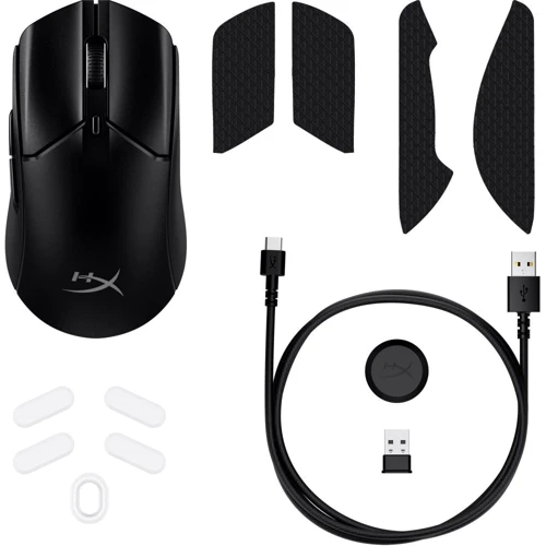 Мишка HyperX Pulsefire Haste 2 Wireless Black (6N0B0AA): Вага 83 г
