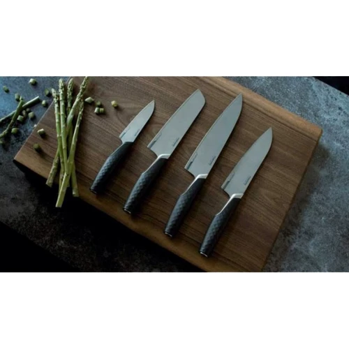 Нож Fiskars Titanium для овощей 10 см (1027297): Рукоятка Пластик