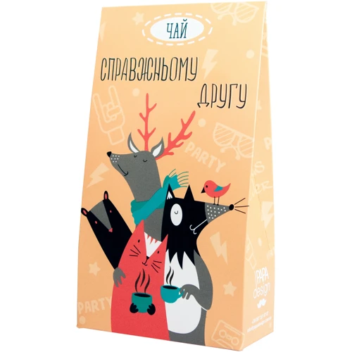 Чай в коробке PAPAdesign "Справжньому другу"