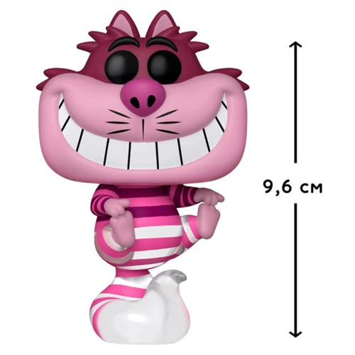 Игровая фигурка Funko POP! серии Алиса в стране чудес - Чеширский кот (55735): Тип Персонаж мультфильма, фильма