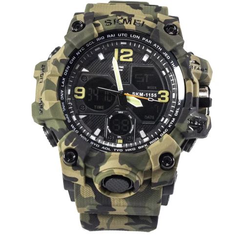 Наручные часы Skmei 1155B Green Camo (1155BBOXGCM)