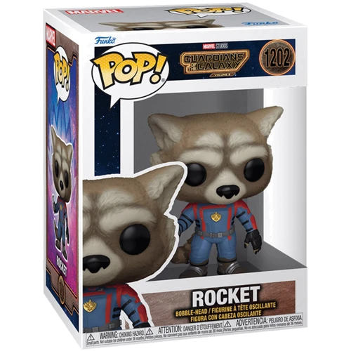Игровая фигурка Funko, серии Стражи Галактики 3 - Енот ракета (67509): Пол Унисекс