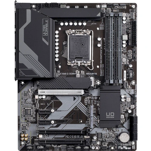 Gigabyte Z790 D DDR4: Оперативна пам'ять 4xDDR4 5333+ МГц, до 128 ГБ