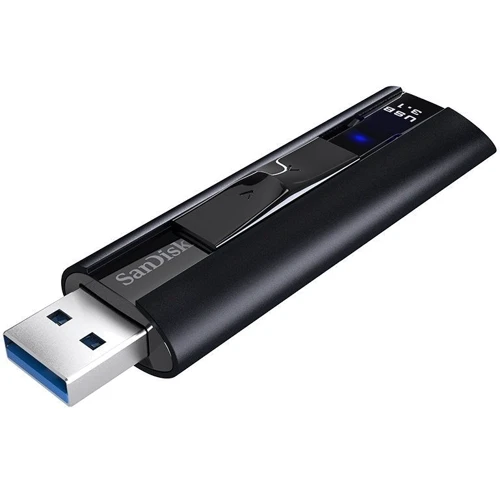 USB-флешка SanDisk 256GB Extreme Pro USB 3.1 Black (SDCZ880-256G-G46): Объем памяти 256 GB