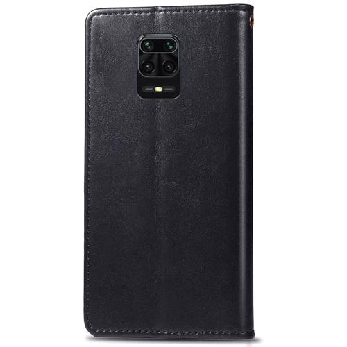 Чехол для телефонов Mobile Case Getman Gallant Black for Xiaomi Redmi Note 9S/Note 9 Pro/Note 9 Pro Max: Тип чехол-книжка