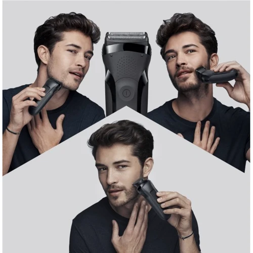 Електробритва Braun MBS3 MaxBraun Series 3 (Type 5408 100 років): Тип тримера З'ємний