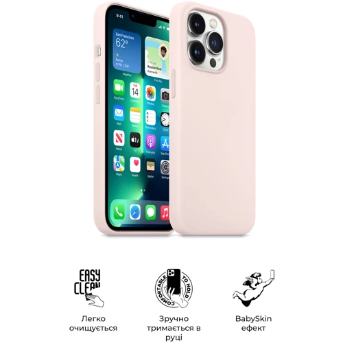 Чехол для iPhone ArmorStandart ICON2 Case Chalk Pink (ARM60588) for iPhone 13 Pro фото 6