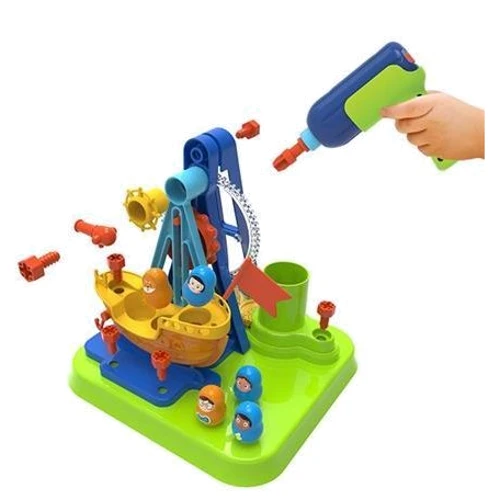Конструктор Edu-Toys Піратський корабель з інструментами (JS026) фото 4