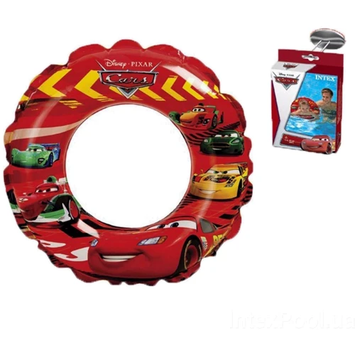 Надувний круг Intex 58260 Тачки, 51 см