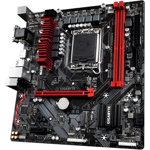 Gigabyte B660M Gaming DDR4: Роз'єми на платі СОМ, USB 3.2 Gen 1, USB 2.0