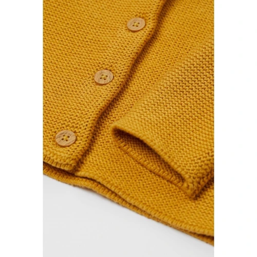 Кофта H&M 2610-7427720 68 см горчичная: Пол Девочка