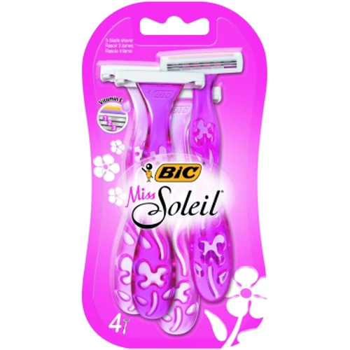 Bic Miss Soleil Женский одноразовый станок 4 шт.: Вид Бритвенные станки