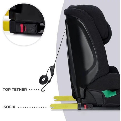 Автокресло Kinderkraft Safety Fix 2 i-Size Black (KCSAFI02BLK0000) фото 6