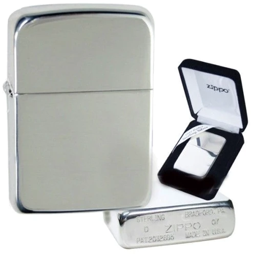 Зажигалка Zippo STERLING SILVER (23)
