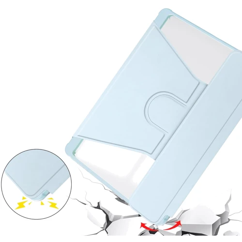 Аксессуар для планшетных ПК BeCover Case Rotatable Smart Keyboard Light Blue for Samsung Galaxy Tab A9 Plus SM-X210/SM-X215/SM-X216 (710332) фото 5