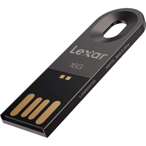 USB-флешка Lexar 16GB JumpDrive M25 Titanium Gray USB 2.0 (LJDM025016G-BNQNG): Стандарт USB USB 2.0