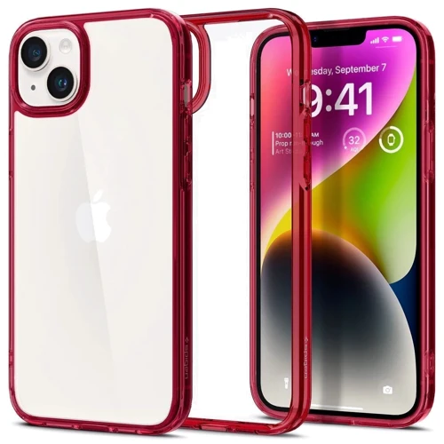 Чохол для iPhone Spigen Ultra Hybrid Red Crystal (ACS04896) для iPhone 14 Plus: Колір красный