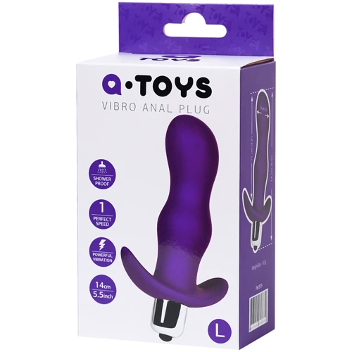 Анальна пробка A-Toys By Toyfa Vibro Anal Plug L