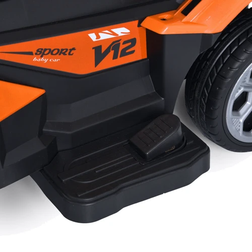 Детский электромобиль-толокар 3в1 Bambi оранжевый (M 5781EBLR-7)