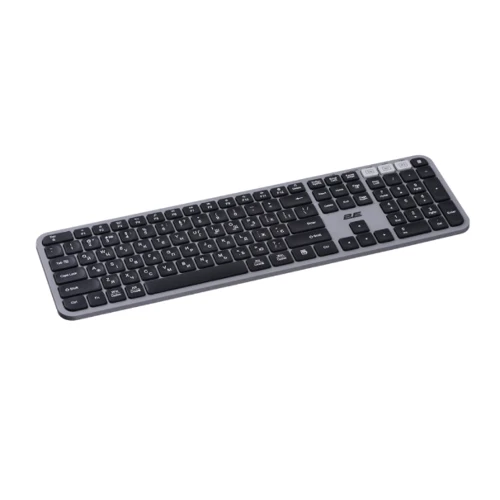 Комплект бездротовий 2E 2E-MK440WBGR_UA: Тип клавіш мембранный